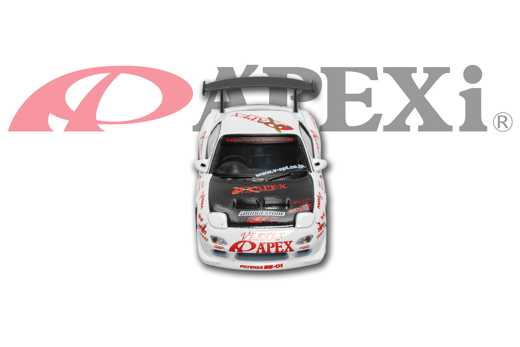 A'PEXi RX-7 FD3S D1GP Project - Tarmac Works x Vertex 1:64 Scale Die-cast