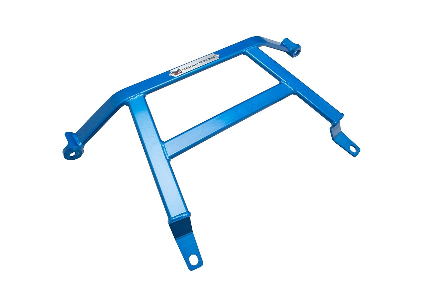 Megan Racing H-Brace for Honda Civic 1992-2000, Acura Integra 1994-2001, Blue