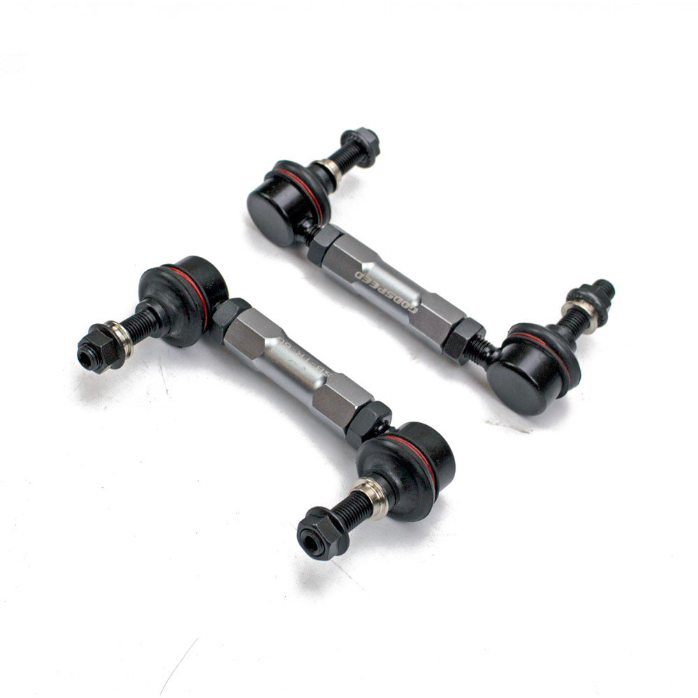 Godspeed Lexus GS (L10) 2013-2020 Rear Adjustable Sway Bar End Links, 110-160 mm (4.3-6.3 inch) range stud-to-stud