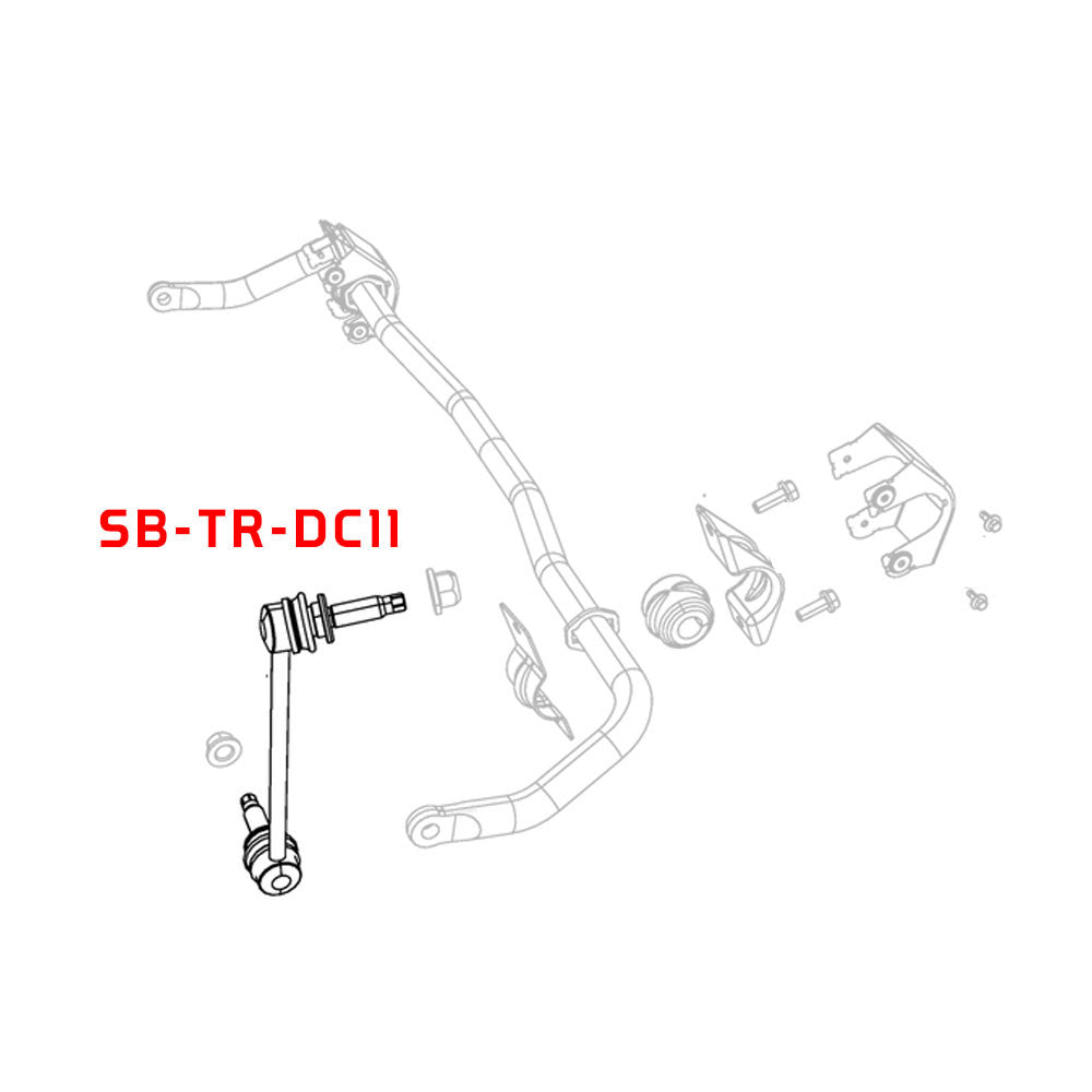 Godspeed Dodge Charger 2006-23 Front Adjustable Sway Bar End Links