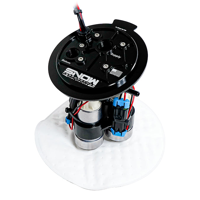 Snow Performance 2005+ Dodge Charger / 2005+ Dodge Challenger Race Fuel Hat - Dual Pump SNF-52410R