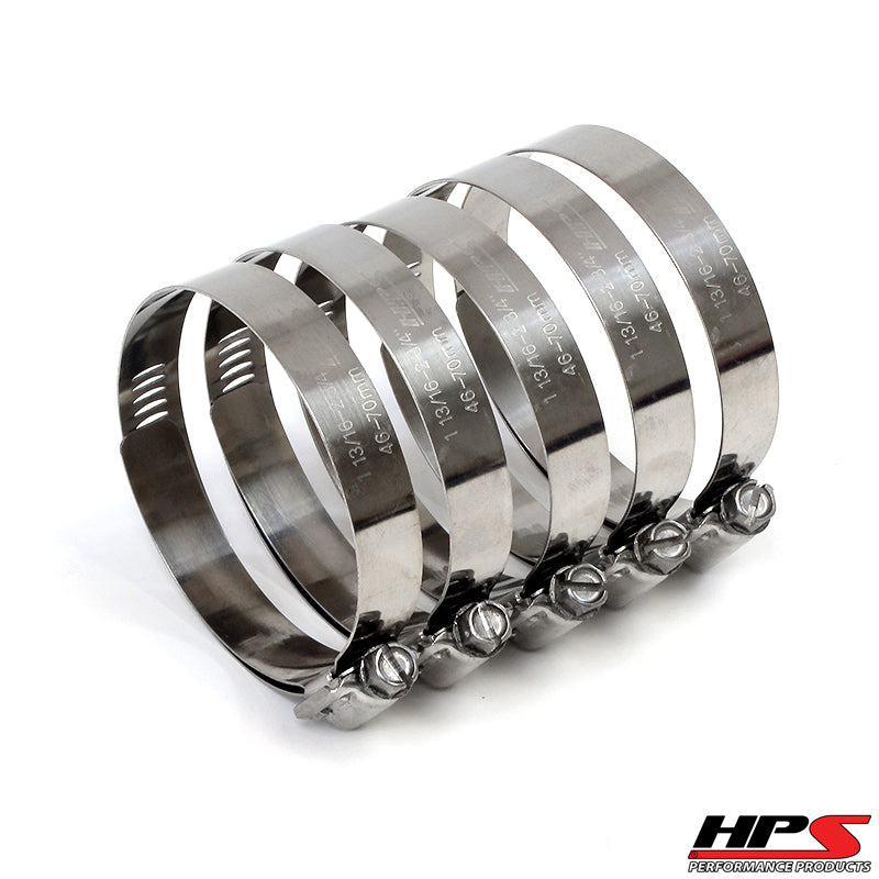 HPS Performance Stainless Steel Worm Gear Liner Clamp