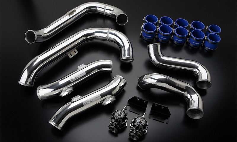 GReddy R35 ALUMINUM PIPING SET with FV BOVs - (12020945 ) 12020942