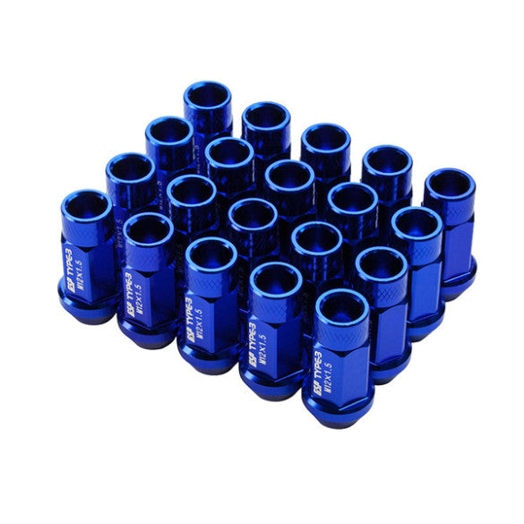 Godspeed Type 3 50mm Lug Nuts 20 pcs. Set M12x1.5