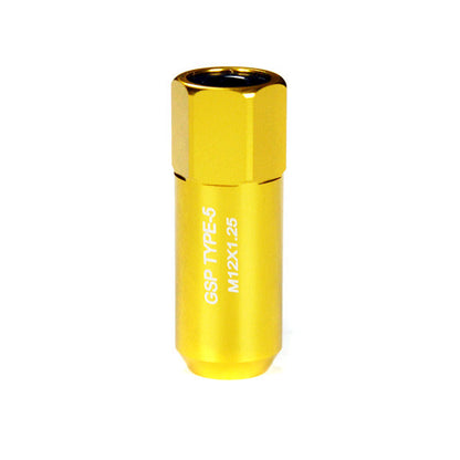 Godspeed Type 5 55mm Lug Nuts 20 pcs. Set M12 X 1.25