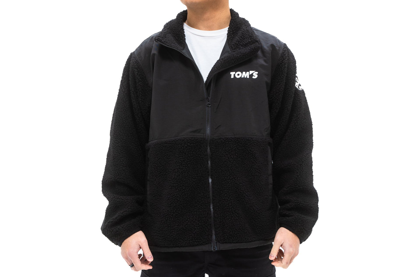 TOM'S Racing TOM'S Anniversary Fleece Zip Jacket - Black ** Limited Edition **