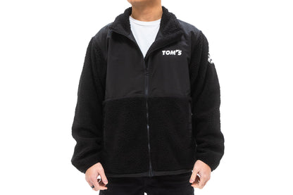 TOM'S Racing TOM'S Anniversary Fleece Zip Jacket - Black ** Limited Edition **