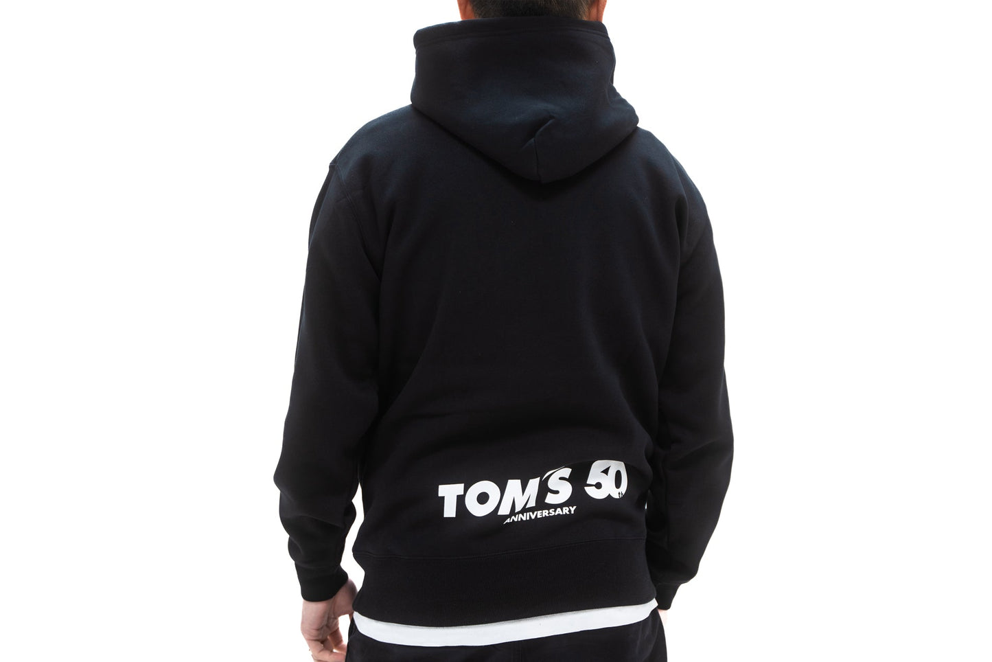 TOM'S Racing 50th Anniversary Hoodie - Black