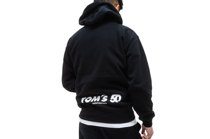 TOM'S Racing 50th Anniversary Hoodie - Black
