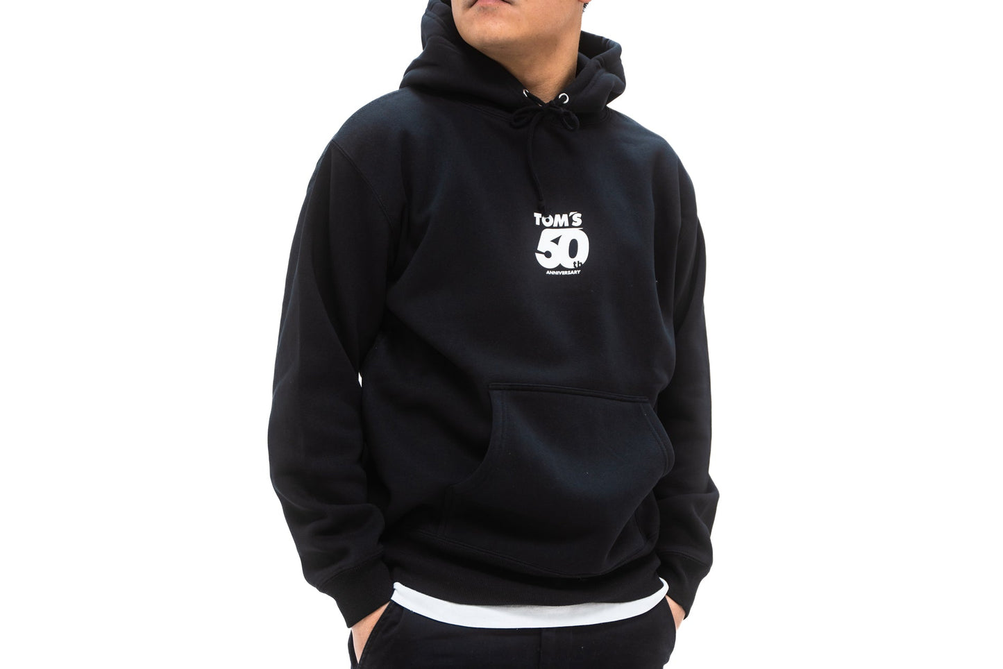 TOM'S Racing 50th Anniversary Hoodie - Black