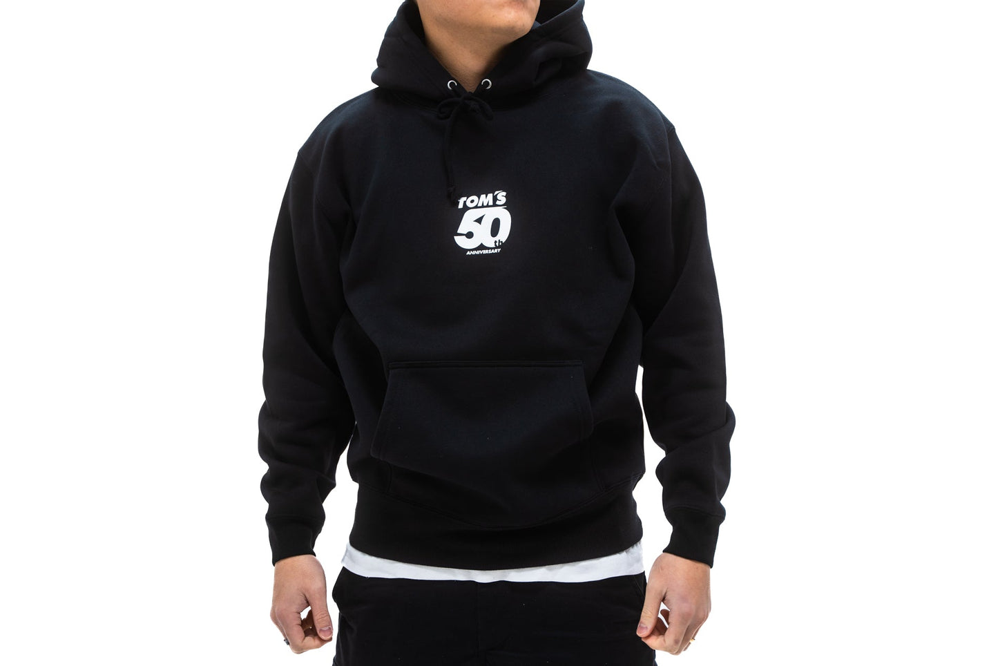 TOM'S Racing 50th Anniversary Hoodie - Black