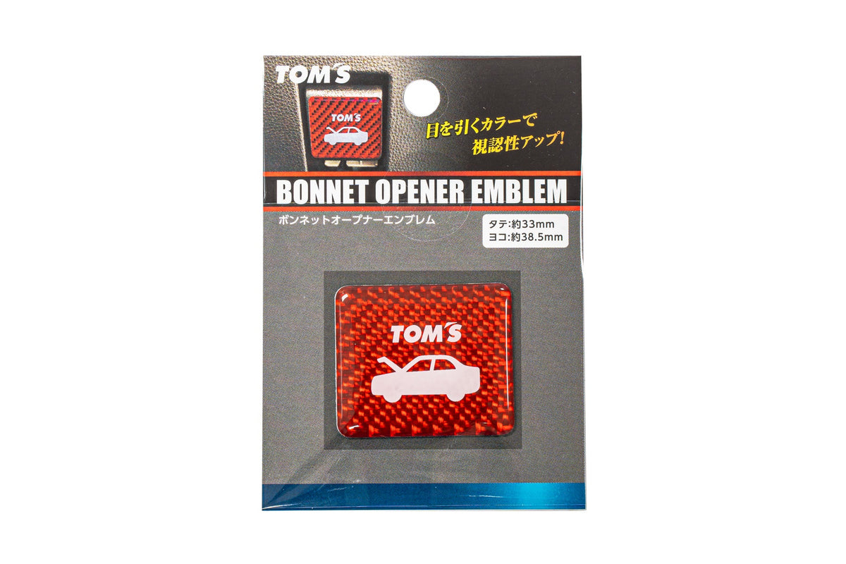 TOM'S Racing Hood Release Handle Garnish