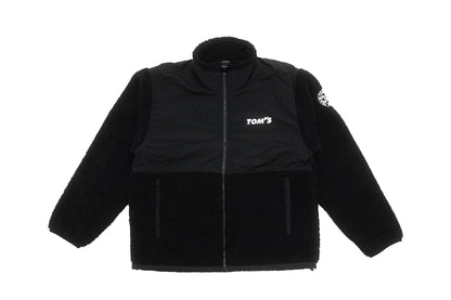 TOM'S Racing TOM'S Anniversary Fleece Zip Jacket - Black ** Limited Edition **