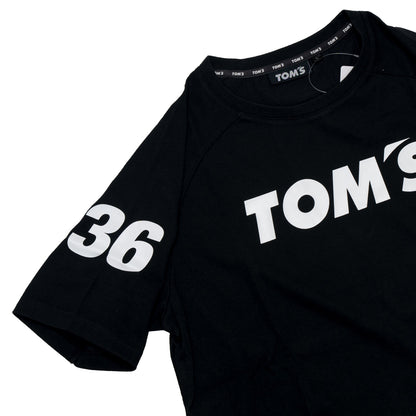 TOM'S Racing Short Sleeve T-shirt #36 Black