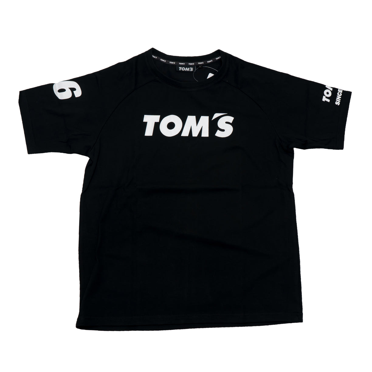 TOM'S Racing Short Sleeve T-shirt #36 Black