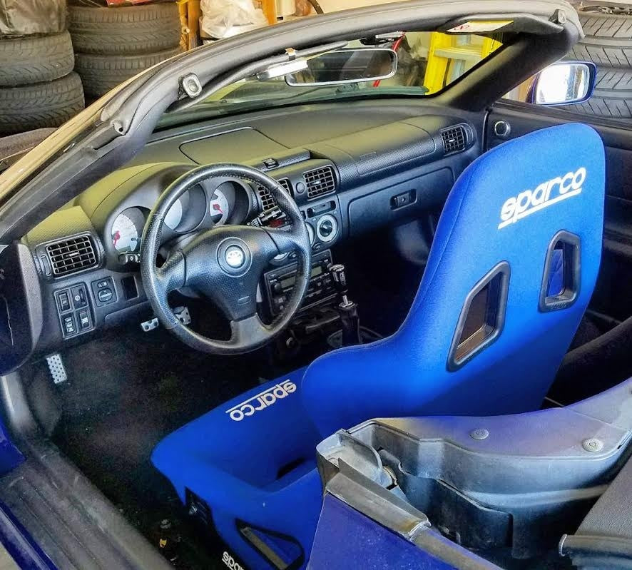 Planted Technology Seat Bracket- Toyota MR2 Spyder [W30 Chassis] (1999-2007) - Driver / Left
