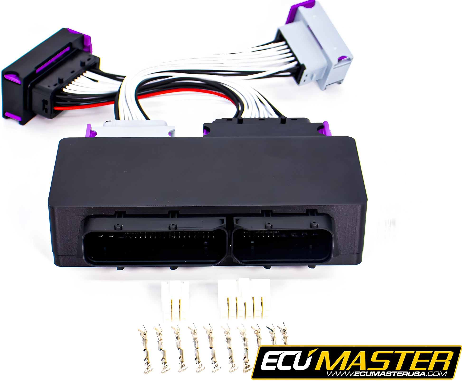 Wiring Specialties 350Z Harness - ECU Master Nissan 350z VQ35DE 2003-2004 MT ONLY to EMU BLACK PNP Patch Harness EMU-ECU350Z-PTC