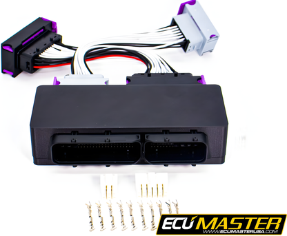 Wiring Specialties 350Z Harness - ECU Master Nissan 350z VQ35DE 2003-2004 MT ONLY to EMU BLACK PNP Patch Harness EMU-ECU350Z-PTC