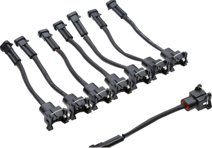 Wiring Specialties Adapter Complete - SR20DET Injector Adapter - Delphi / Truck to EV1 Swap for S13, S14, 240SX, RX7, 300ZX – Part WRS-INJ-ADP-DELEV1