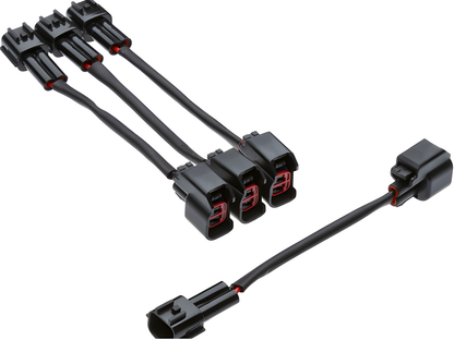 Wiring Specialties Adapter View - VG30 Injector Adapter - Nissan Late Style (VG30-SR-KA-RB25) to ID1000/725/850/1300 EV6 EV14 USCAR WRS-INJ-ADP-NISID1
