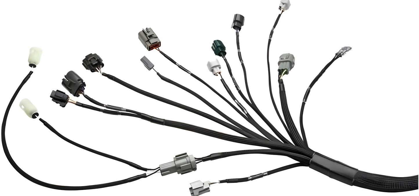 Wiring Specialties Closeup View - Standalone RB25DET NEO PRO Series Harness Universal WRS-PRORB25NEO-UNI