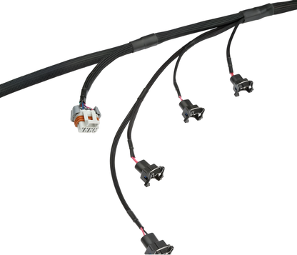 Wiring Specialties Closeup View - LS1 PRO Series Harness for Mazda RX7 FD – WRS-PROLS1-RX7