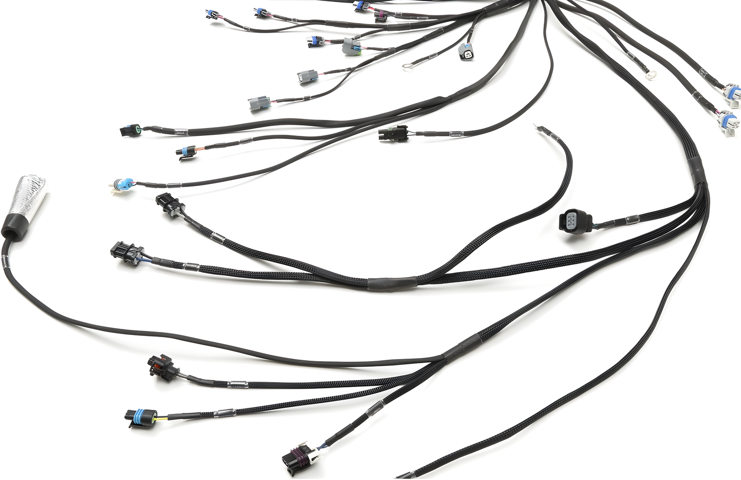 Wiring Specialties Closeup View - LS3 Gen IV Harness for Nissan S14 240SX - PRO SERIES WRS-PROLS3-S14