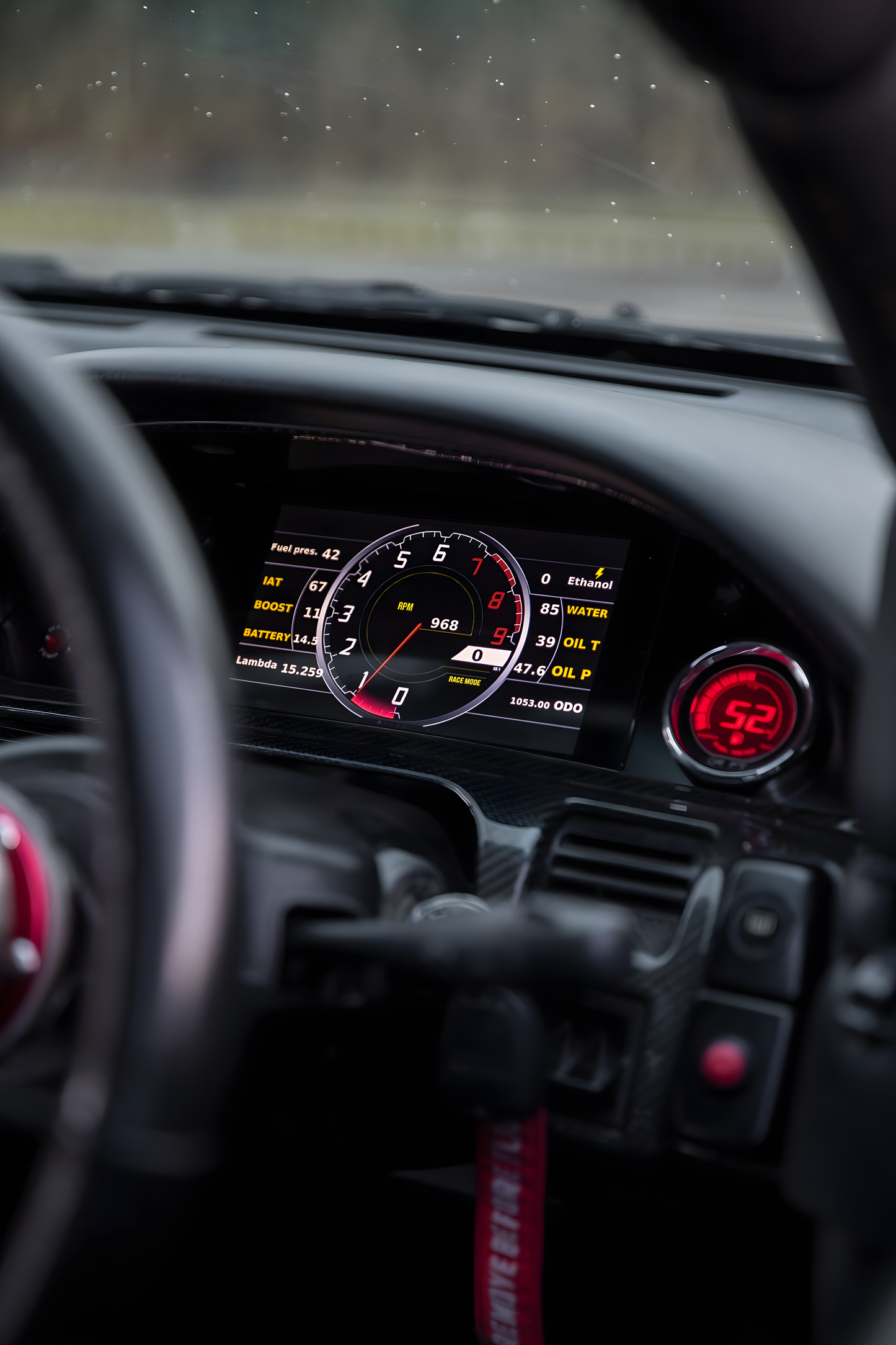 Wiring Specialties Closeup View - PowerTune 7" Digital Dash NEW V5 Accessories PTD-DASH-V5