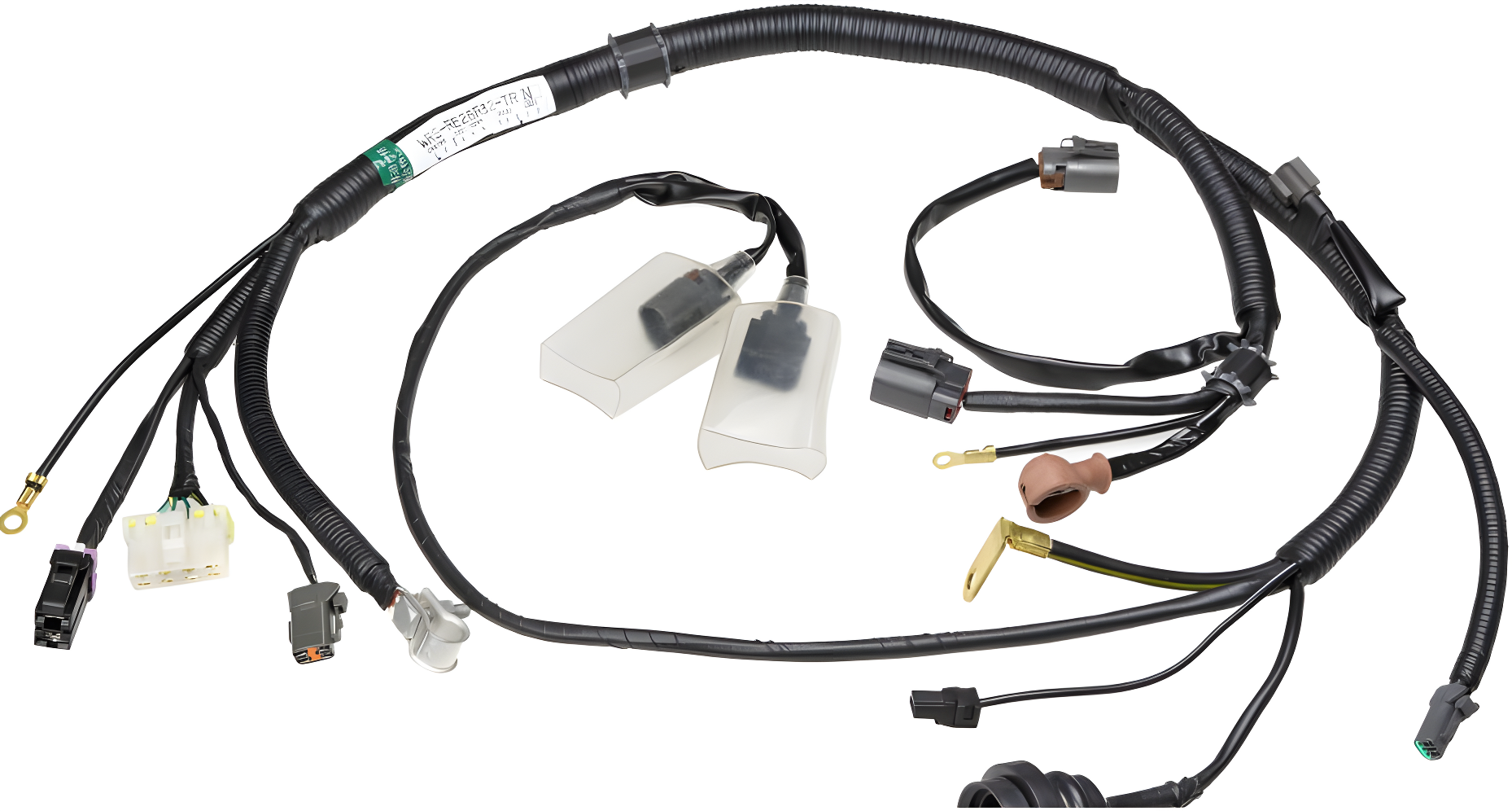 Wiring Specialties Closeup View - RB26DETT Transmission Harness for R32 Skyline GTR OEM Series WRS-RB26R32-TRN