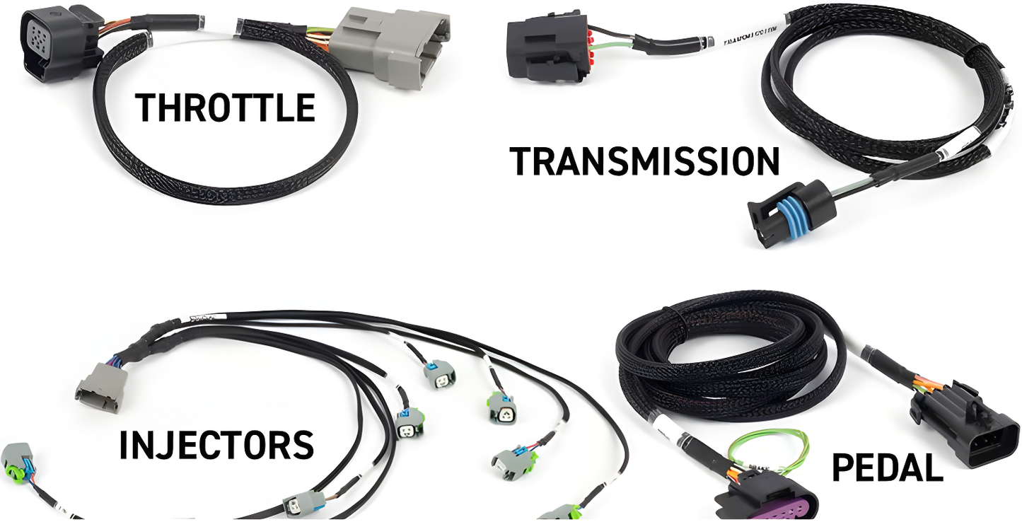 Wiring Specialties Closeup View - LS1 ECU & Electronics Kit S13 Swap PRO Series WRS-HT-220204-S13-US
