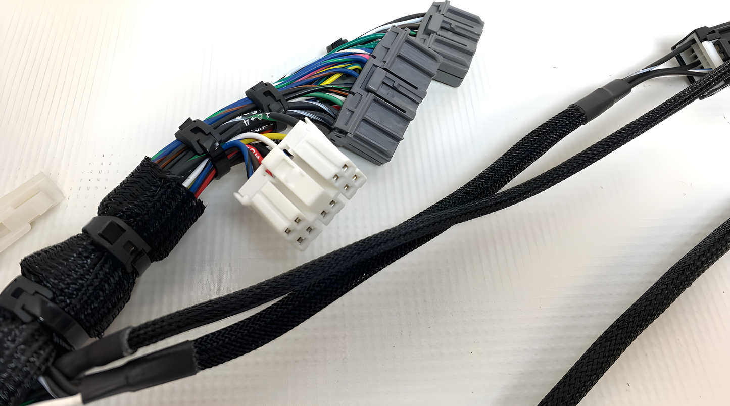 Wiring Specialties Closeup View - 13B-REW Harness for Mazda FD RX7 PRO SERIES WRS-PRO13B-RX7