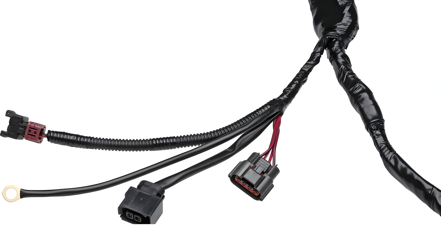 Wiring Specialties Closeup View - SR20DET PRO Series Harness for S13 240SX – WRS-S13S13-MAIN