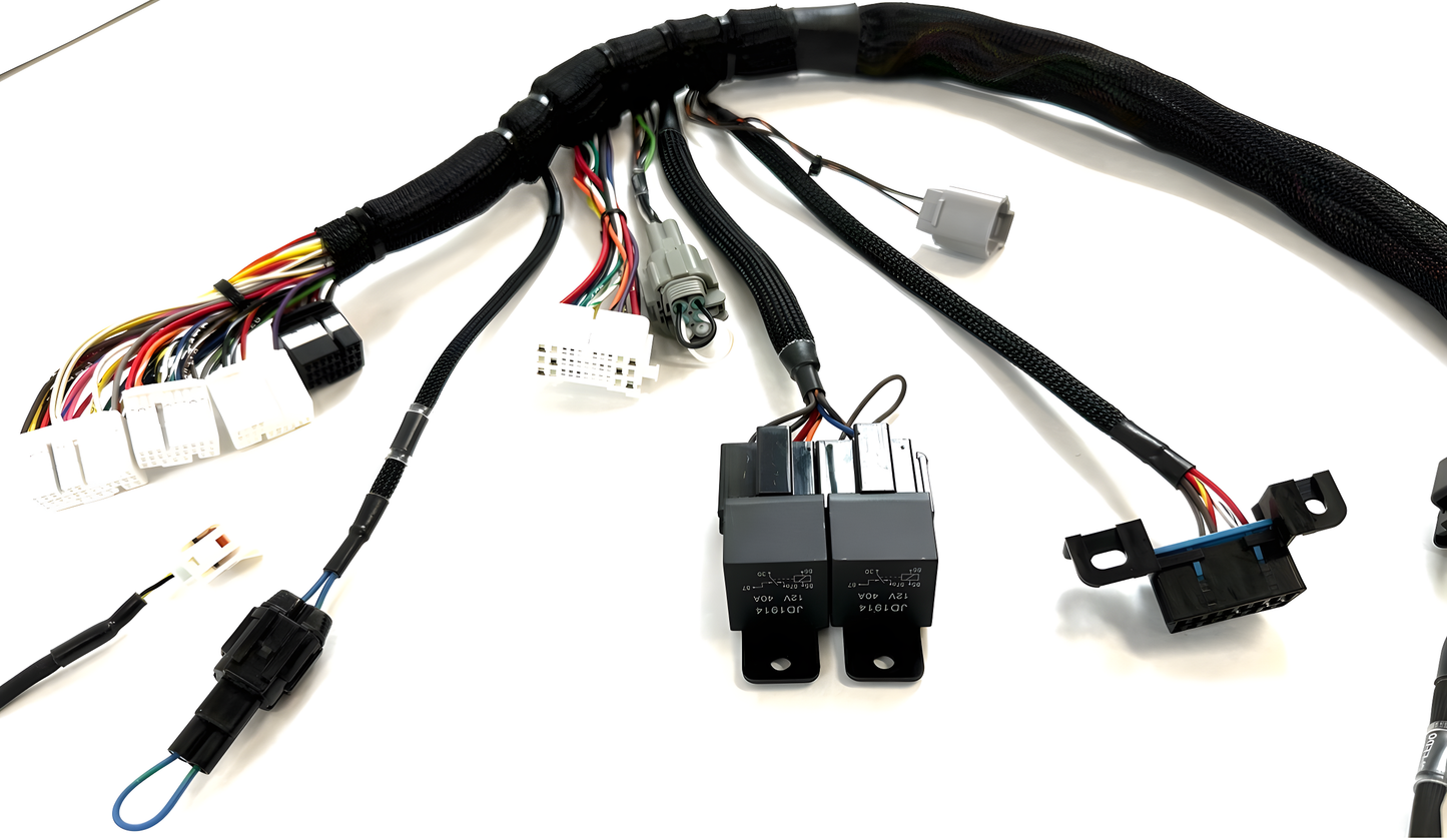 Wiring Specialties Closeup View - 3SGE PRO Series Harness for BMW E30 – WRS-PRO-3SGE-E30