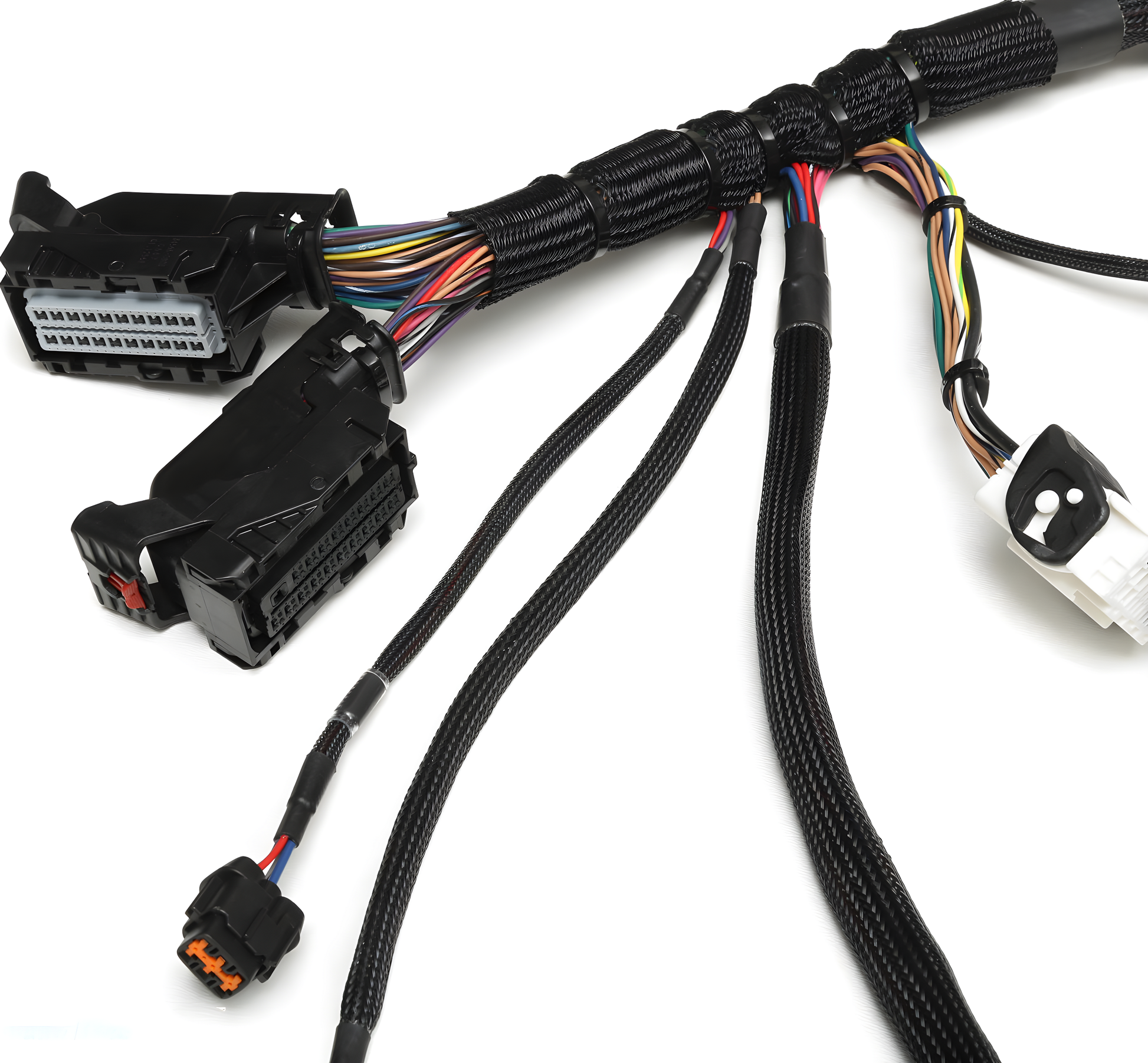Wiring Specialties Closeup View - LS3 Gen IV 58x DBW Harness for S14 Silvia (RHD JDM) - PRO SERIES WRS-PROLS3-S14RHD