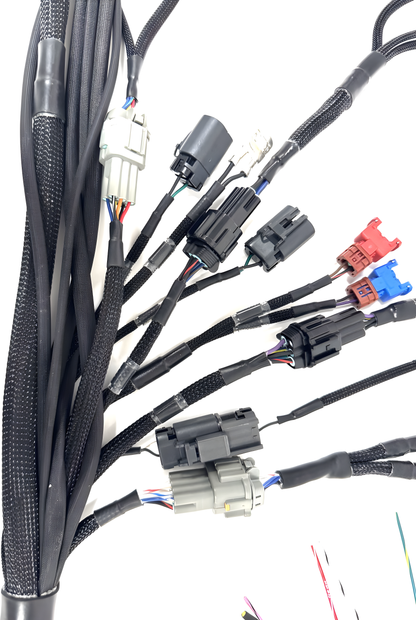 Wiring Specialties Closeup View - VG30DETT Harness 300ZX / Fairlady Z32 PRO ECU SERIES WRS-VG30-HTE2500-PRO