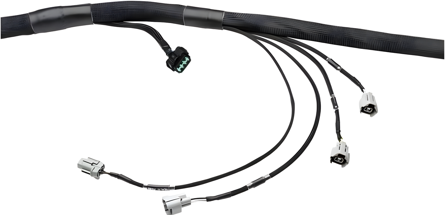 Wiring Specialties Closeup View - RB25DET NEO PRO Series Harness for Classic Datsuns WRS-PRORB25NEO-DAT