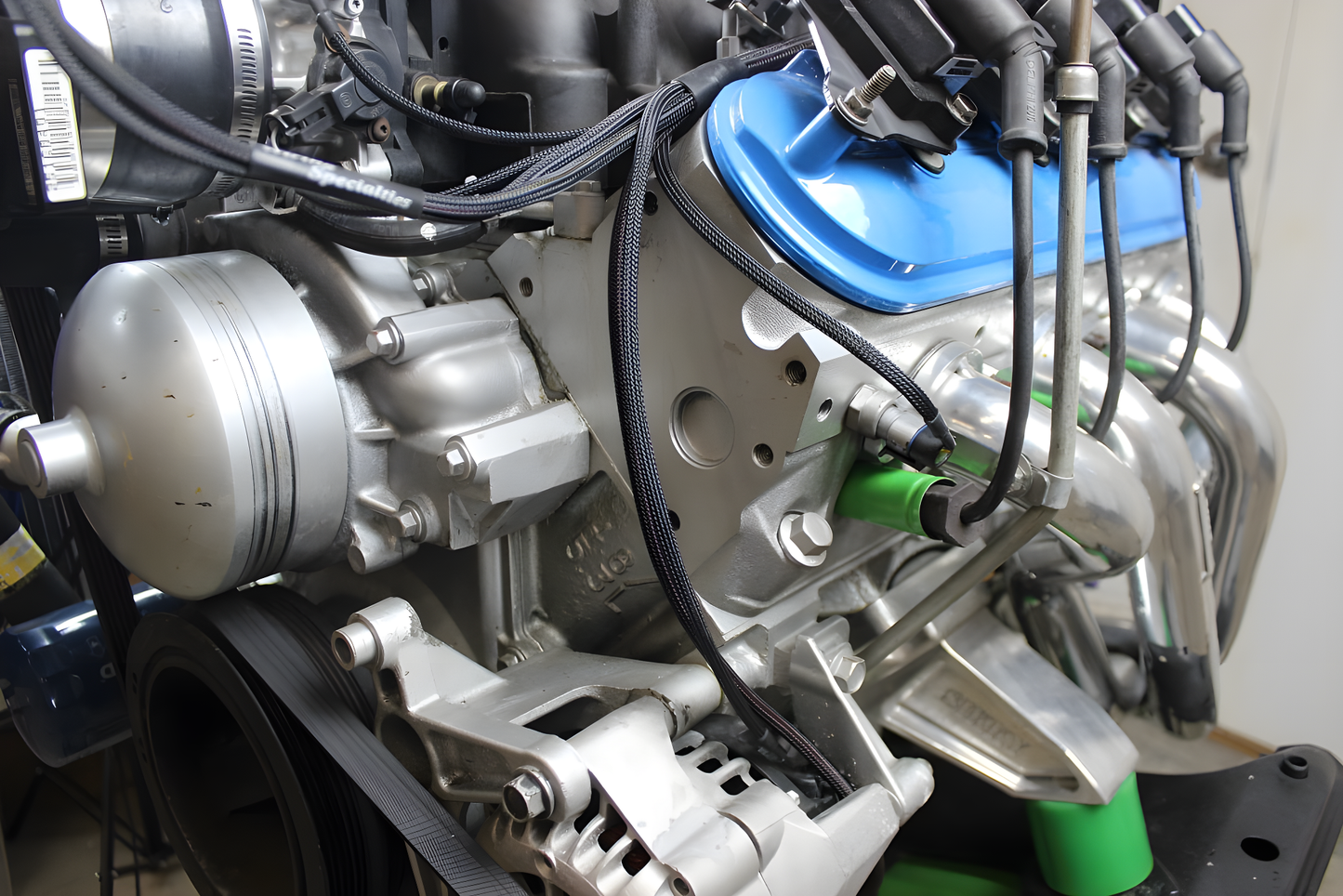 Wiring Specialties Closeup View - LS1 / Vortec PRO Series Harness for JDM RHD Nissan Laurel C33 – WRS-PROLS1-C33