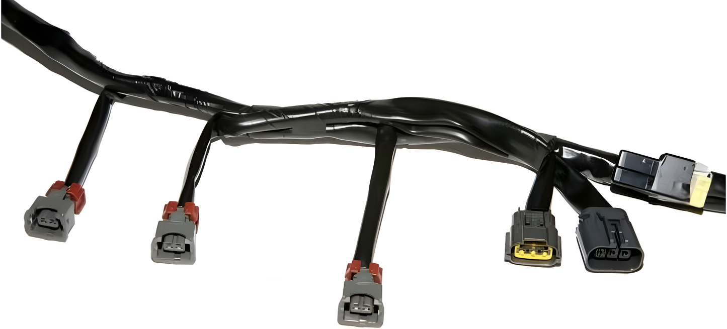Wiring Specialties Closeup View - RB20DET Main Engine Harness for S13 240sx - OEM SERIES *DISCONTINUED