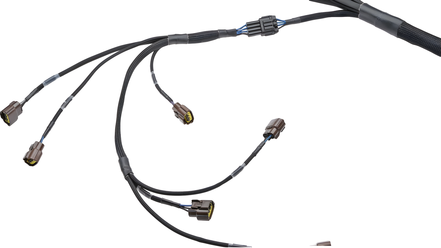 Wiring Specialties Closeup View - RB20DET PRO Series Harness for Mazda RX7 FD - WRS-PRORB20-RX7