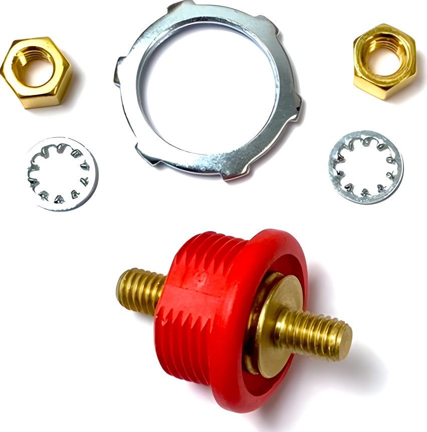 Wiring Specialties Closeup View - Trunk Mount Battery Relocation Kit Standalone 200A Breaker