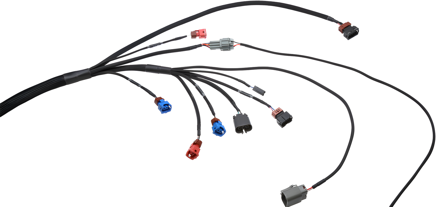 Wiring Specialties Closeup View - CA18DET PRO Series Harness for S13 240SX WRS-PROCA18-S13