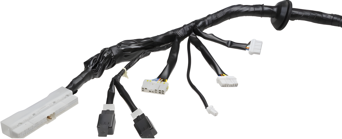 Wiring Specialties Closeup View - RB26DETT Engine Harness for R32 Skyline GTR - OEM Series WRS-RB26R32-MAIN