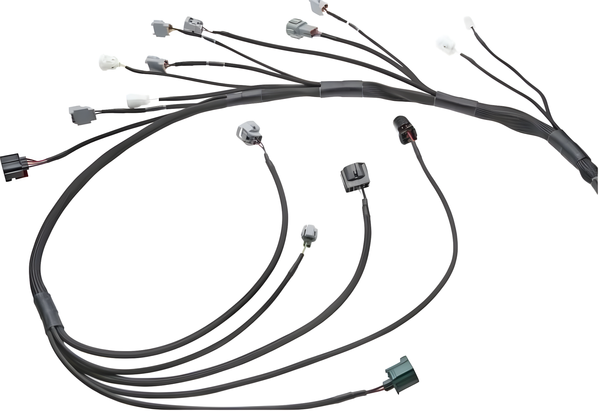 Wiring Specialties Connector Plug Closeup - 1JZGTE Harness for Z32 300ZX / Fairlady - PRO SERIES WRS-PRO1JZ-Z32