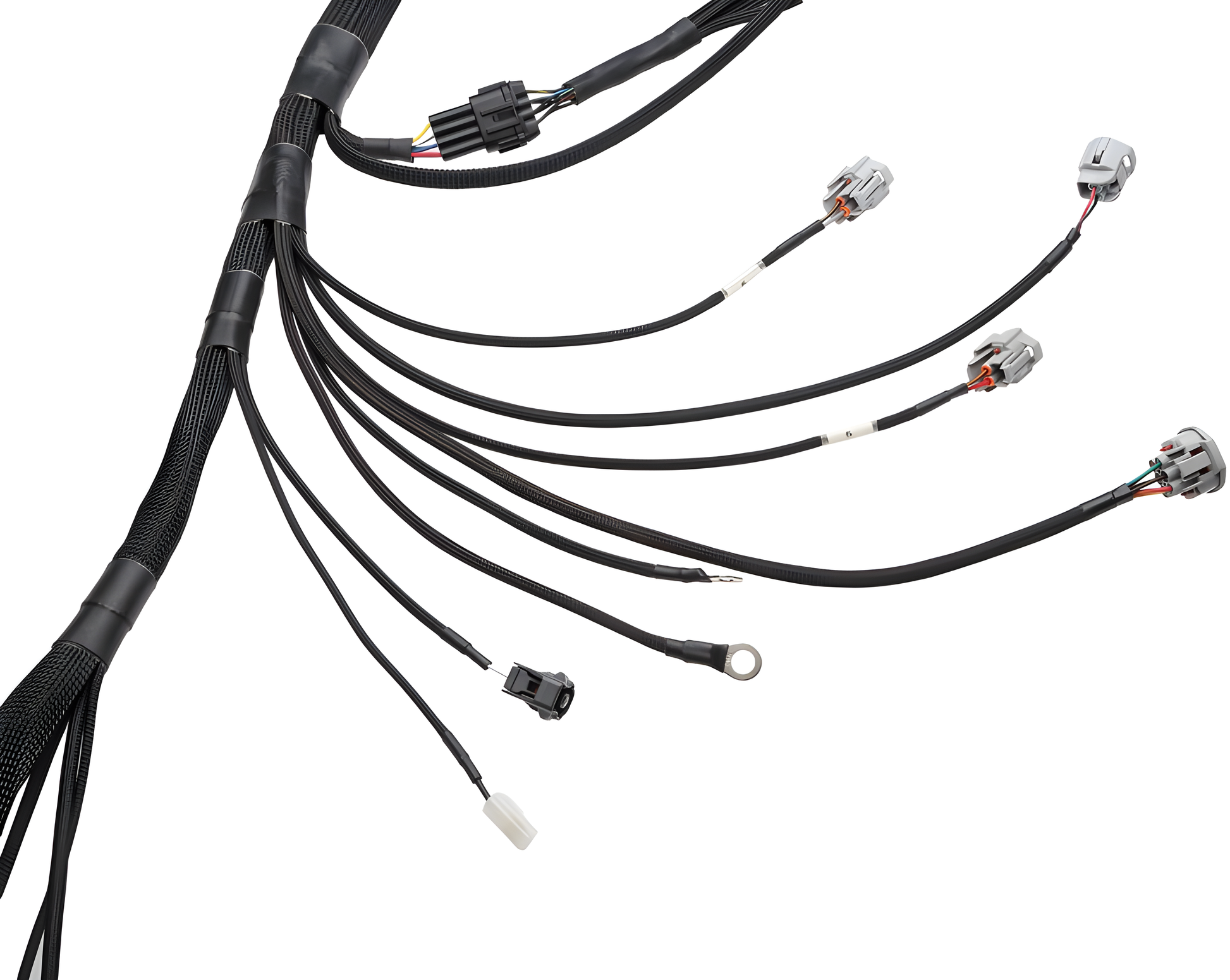 Wiring Specialties Connector Plug Closeup - 2JZGTE PRO Series Harness for S14 RHD Silvia – WRS-PRO2JZ-S14RHD