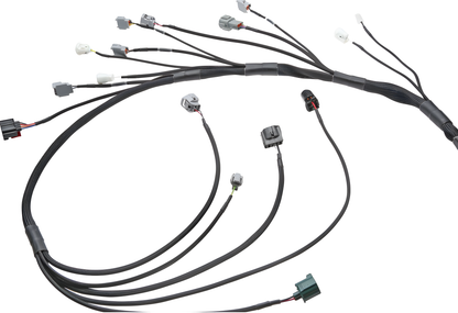 Wiring Specialties Connector Plug Closeup - 1JZGTE PRO Series Harness for USDM LHD V35 Infiniti G35 – Part WRS-PRO1JZ-G35
