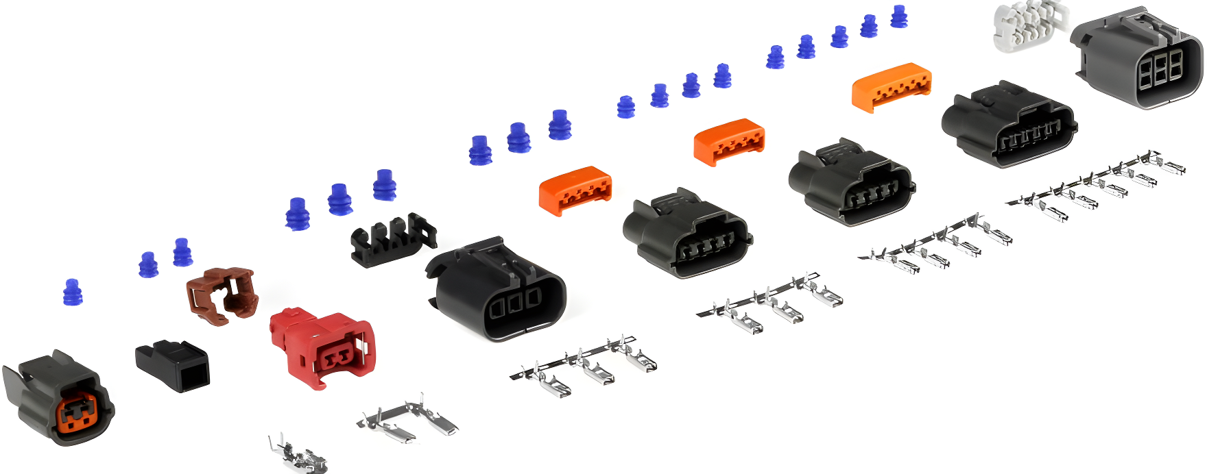 Wiring Specialties Connector Plug Closeup - SR20DET Rebuild Kit for S15 – Part S15SRKIT