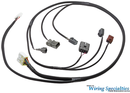 Wiring Specialties Connector Plug Closeup - CA18DET Harness for S13 200sx (LHD EURO) - PRO SERIES WRS-PROCA18-200SX