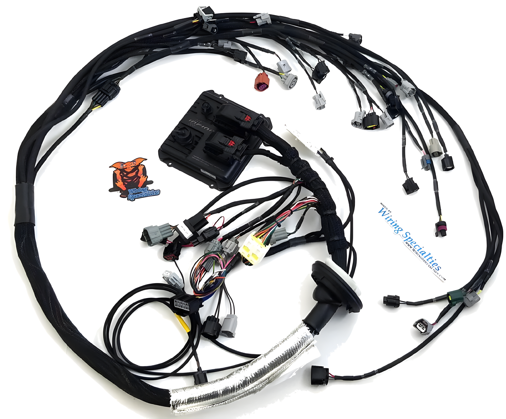 Wiring Specialties Connector Plug Closeup - 1JZGTE VVTi PRO Series Harness for 300ZX Z32 – Part WRS-PRO1JZVVTI-Z32