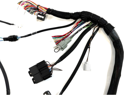 Wiring Specialties Connector Plug Closeup - 3SGE PRO Series Harness for BMW E36 – WRS-PRO-3SGE-E36