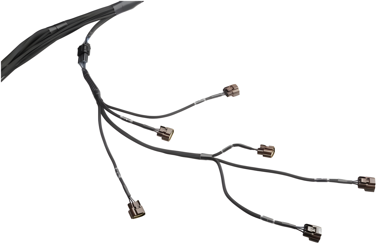 Wiring Specialties Connector Plug Closeup - RB25DET PRO Series Harness for BMW E36 – WRS-PRORB25-E36